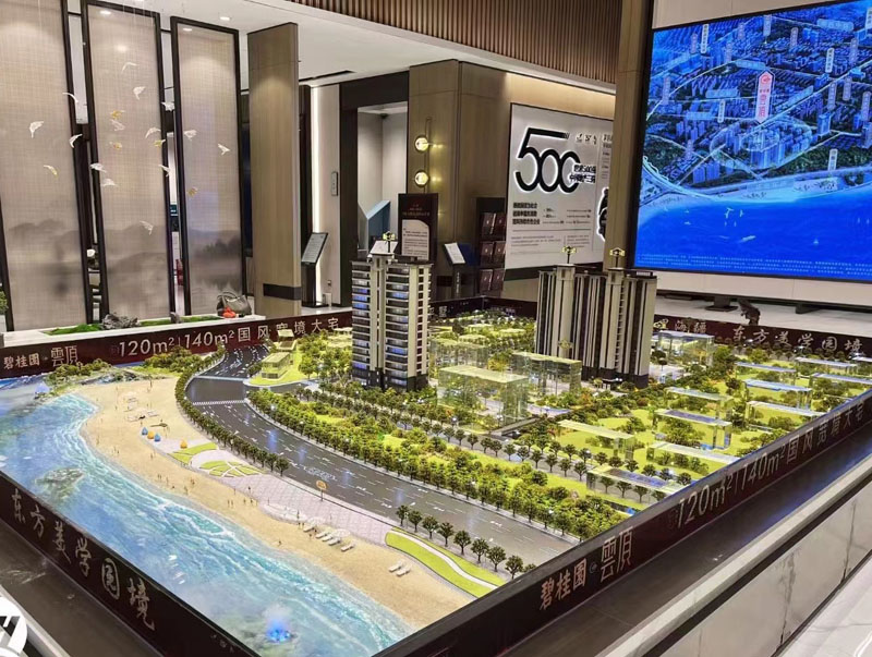 建筑模型制作楼盘沙盘模型给客户更多的吸引