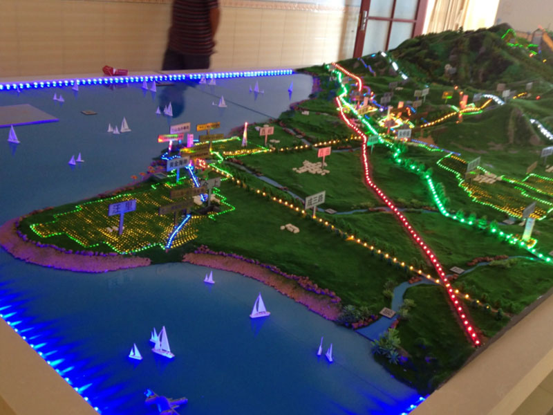沙盘制作地形沙盘模型，地图沙盘