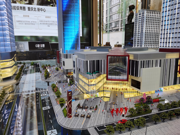 商场楼盘沙盘模型，综合商业沙盘模型