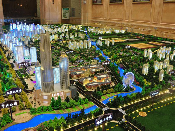 城市规划沙盘模型制作