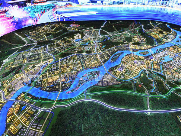 多媒体沙盘模型制作