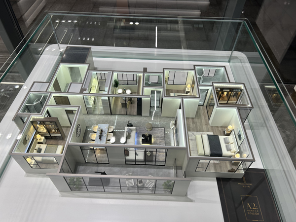 滨江1号户型模型